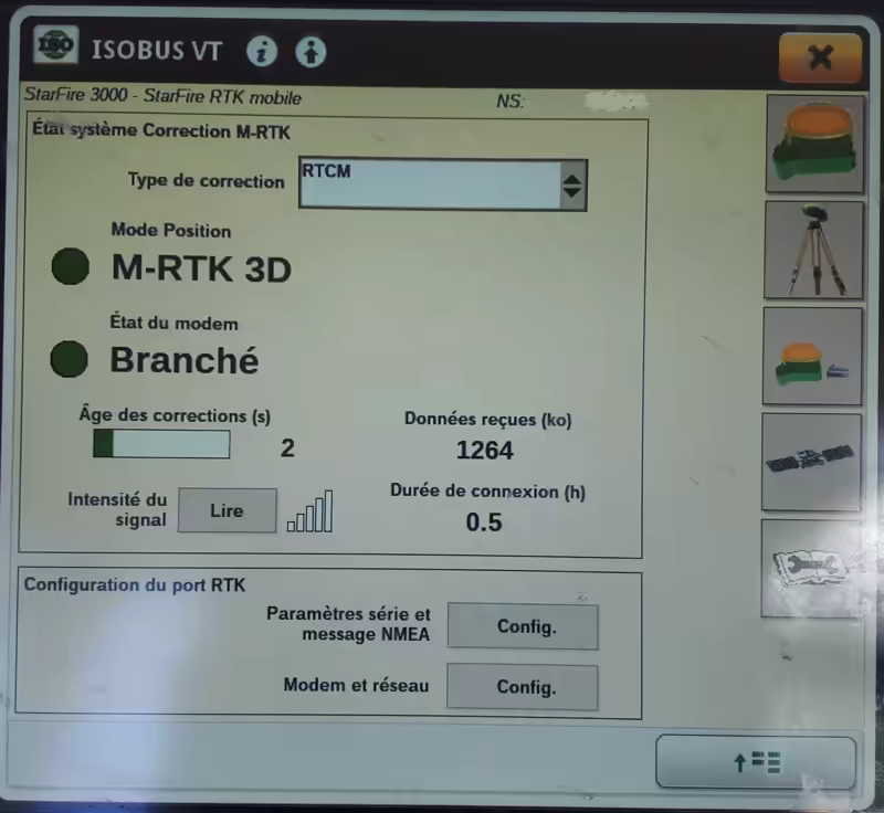 SF3000-StarFire RTK mobile